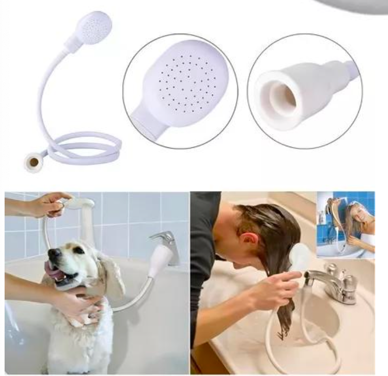DUCHA BLANCA MULTIUSO CON ADAPTADOR UNIVERSAL