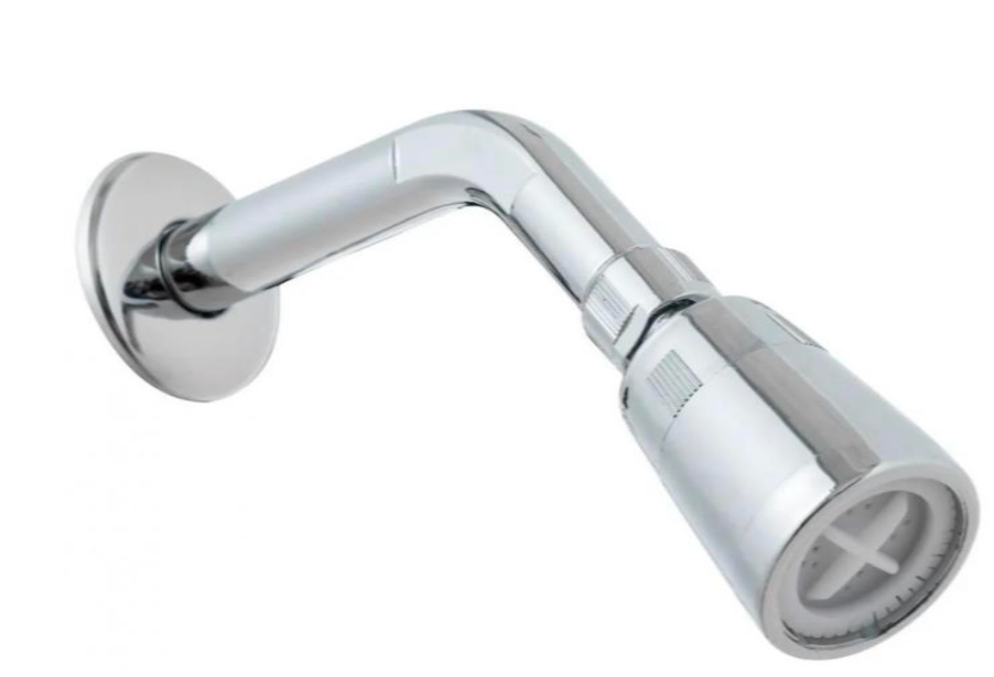 DUCHA FIJA CROMADA CABEZA MÓVIL STANDARD