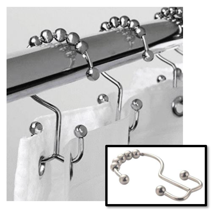 SET 12 ARGOLLAS ACERO INOXIDABLE STANDARD