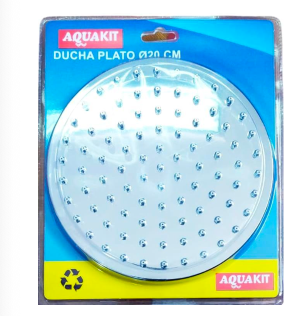 DUCHA PLATO AQUAKIT BLISTER Ø20CM