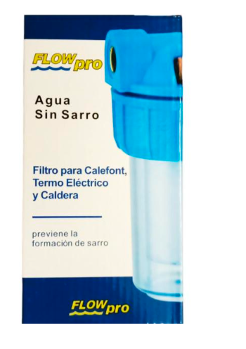 FILTRO FLOWPRO PARA CALEFONT, TERMO Y CALDERA