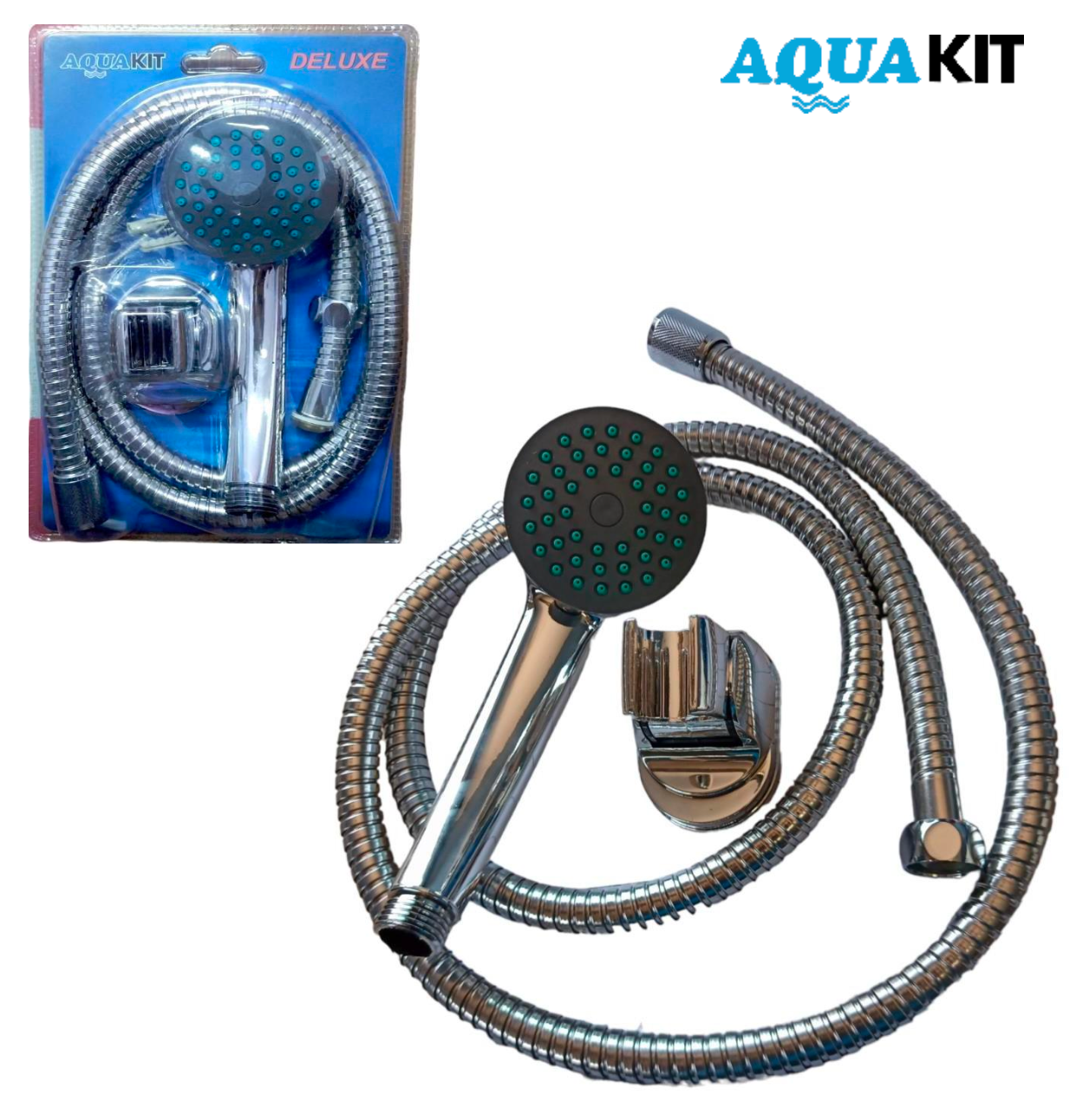 DUCHA TELÉFONO DELUXE FLEXIBLE 1.5MT