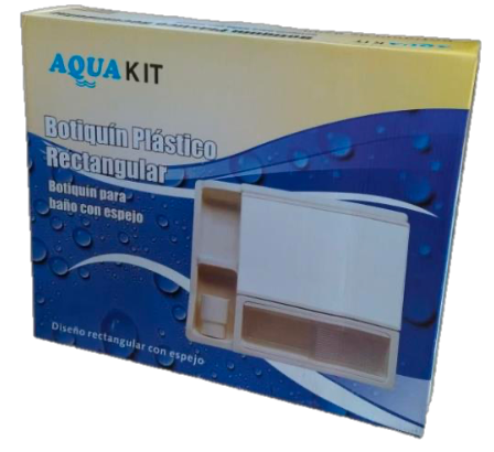 BOTIQUÍN PARA BAÑO CON ESPEJO